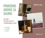 Prirodne arome za saunu